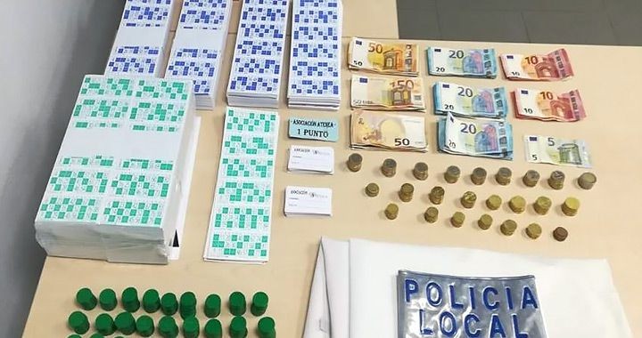 La Policía de Los Palacios desmanteló un bingo ilegal en Sevilla, España