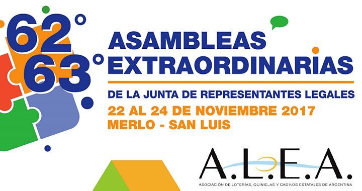 ALEA desarrollará las 62º y 63º Asambleas Extraordinarias de la Junta de Representantes Legales