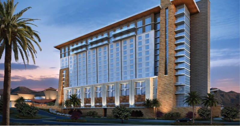 Sycuan Casino celebrates topping off construction milestone