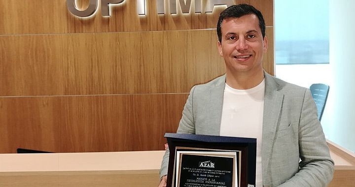 El CEO de Optima recibe un premio a la excelencia empresarial