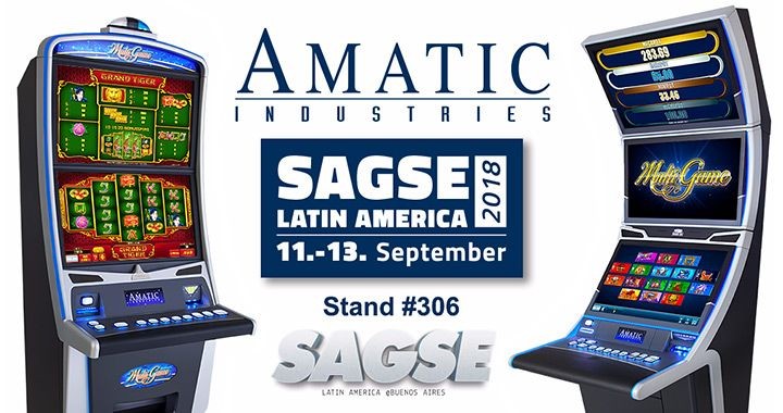 AMATIC will exhibit at SAGSE Buenos Aires 2018