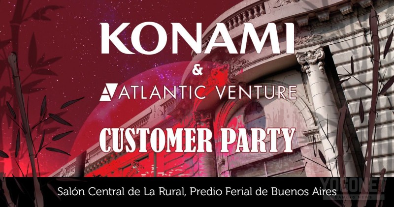 Konami y Atlantic Venture ofrecerán un exclusivo evento para clientes en Buenos Aires
