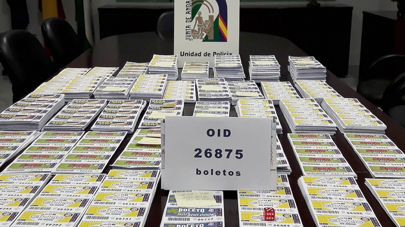 España: en Cádiz se incautó más del 60% de la lotería ilegal de Andalucía