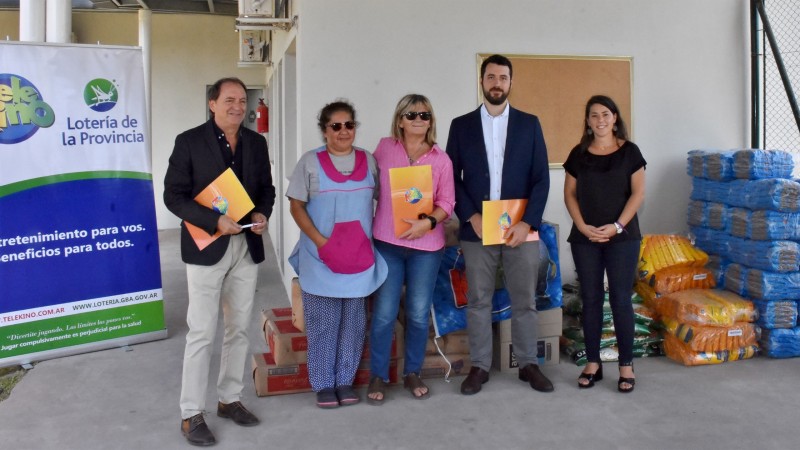 El IPLyC entregó una nueva tonelada de alimentos en la provincia de Buenos Aires
