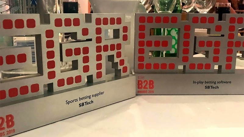 SBTech ganó dos premios en EGR B2B Awards 2019