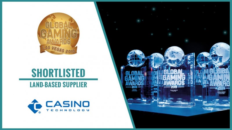 Casino Technology is a finalist for Global Gaming Awards 2019