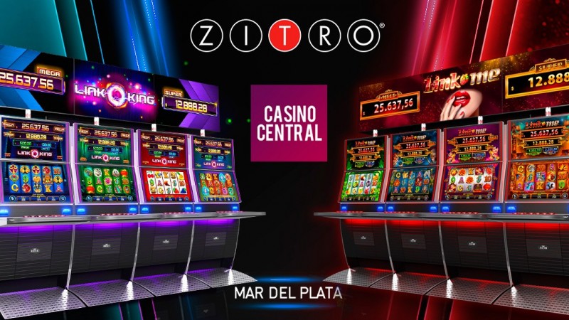 Los productos Link Me y Link King de Zitro llegaron al Casino Central de Mar del Plata