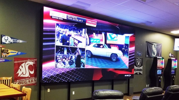 JCM installs two direct view LED displays at Clearwater River Casino’s Stadium Sports Bar