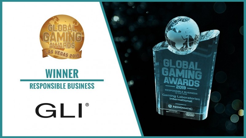 GLI named ‘Responsible Business of the Year’ at Global Gaming Awards