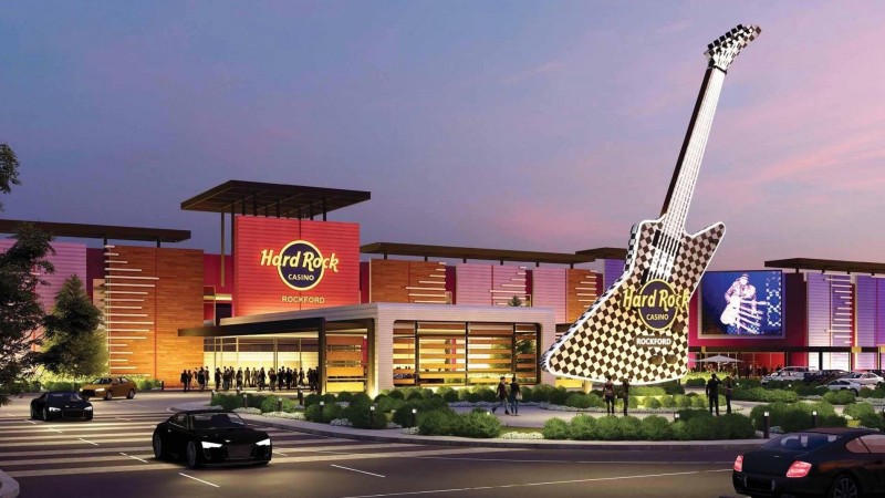 Hard Rock’s temporary casino in Rockford set to open in October 
