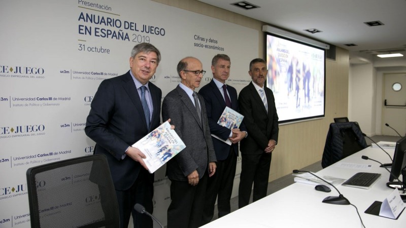 Presentan el 1 de diciembre el "Anuario del Juego en España 2020"