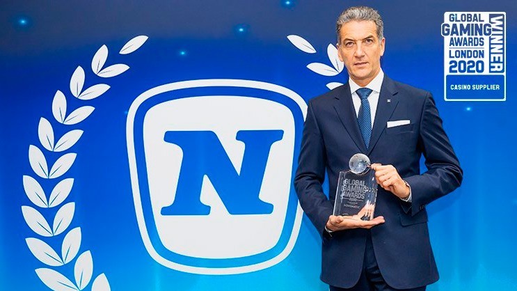 Novomatic recibió un premio en la categoría Proveedor de Casinos del Año