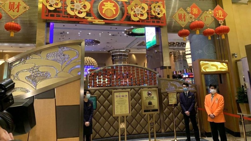 Gross gaming revenue of Macau's casinos up 228.8% in October