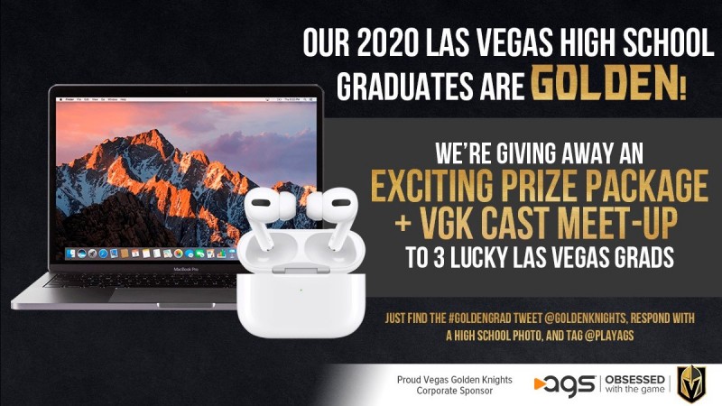 AGS partners with Vegas Golden Knights in high school graduates promotion