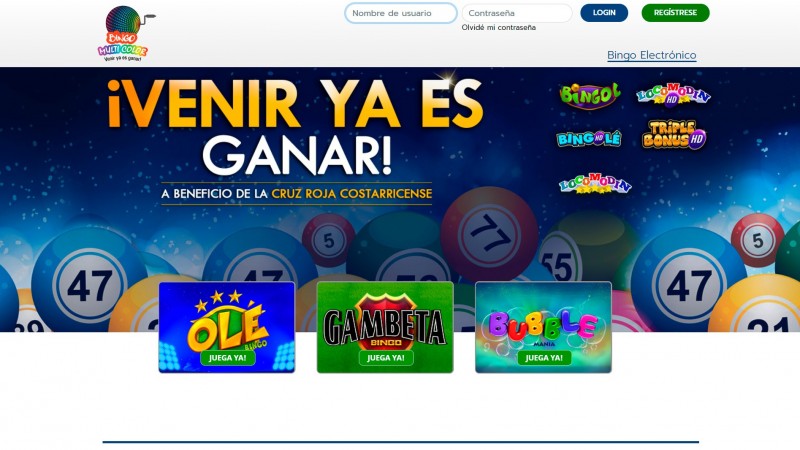 Bingo Multicolor lanzó su operación online en Costa Rica junto a End 2 End