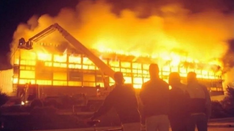 Un incendio destruyó parte del complejo del casino de Necochea