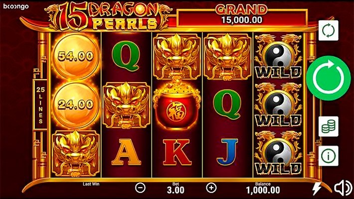 Booongo releases new Hold and Win title 15 Dragon Pearls