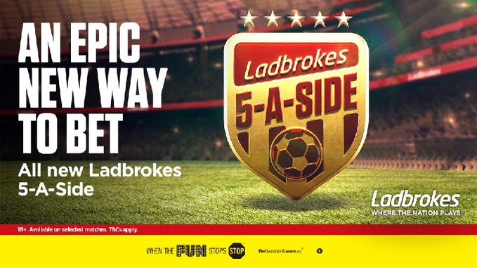 Ladbrokes launches 5-A-Side betting innovation