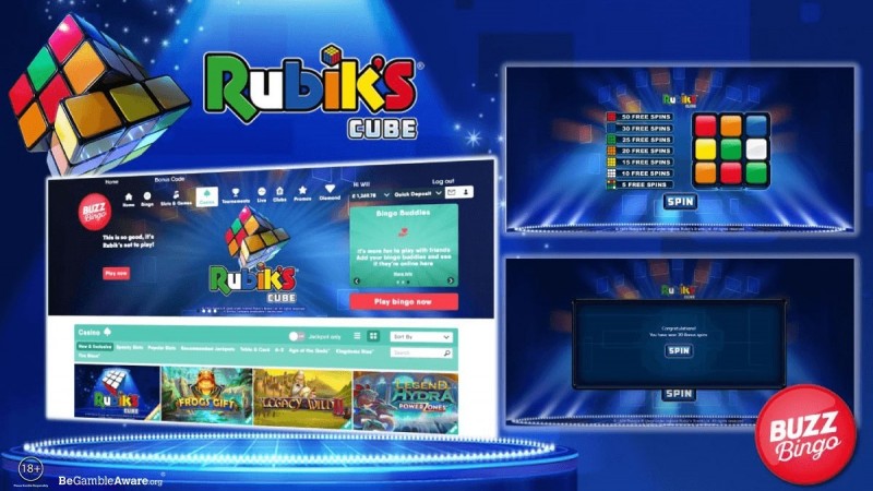 Playtech launches new Rubik’s Cube slot