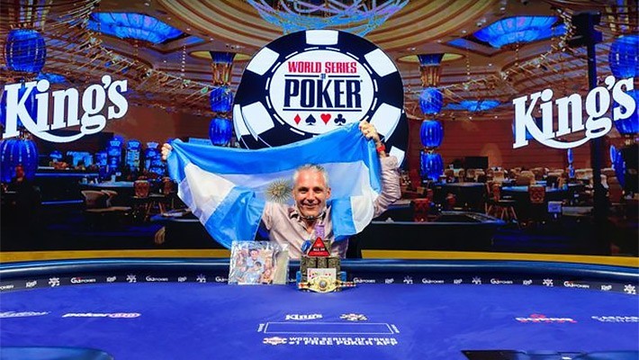 El argentino Damián Salas ganó el evento internacional del WSOP en Las Vegas