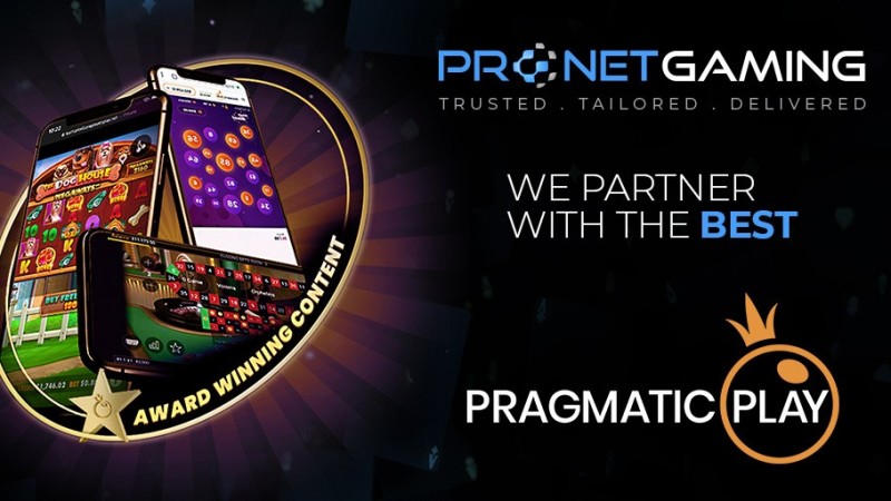 Pronet Gaming adds Pragmatic Play's slot portfolio