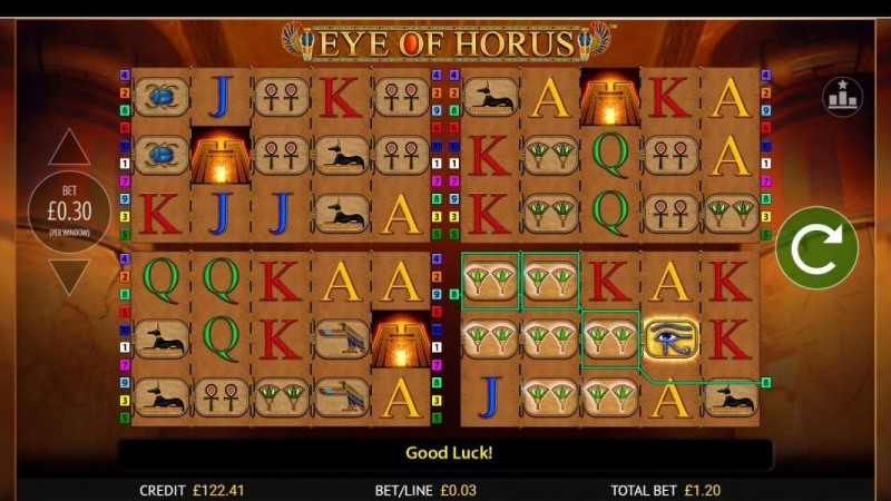 Blueprint Gaming lanza la quinta versión de la slot online "Eye of Horus"