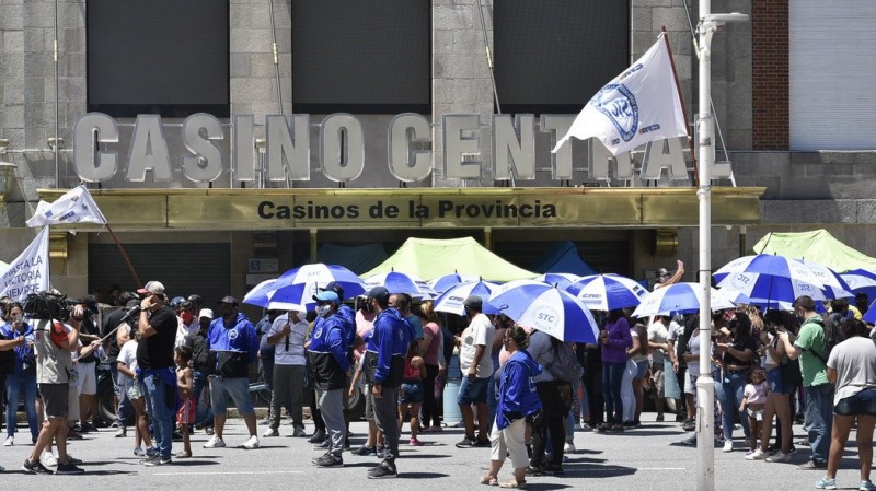 Crece el enfrentamiento sindical por los casinos de la provincia de Buenos Aires