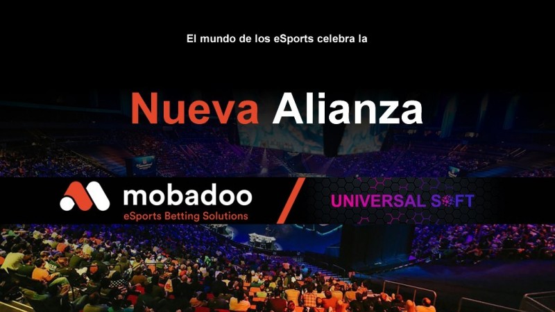 Mobadoo alcanza un acuerdo con Universal Soft para integrar contenidos de apuestas en esports