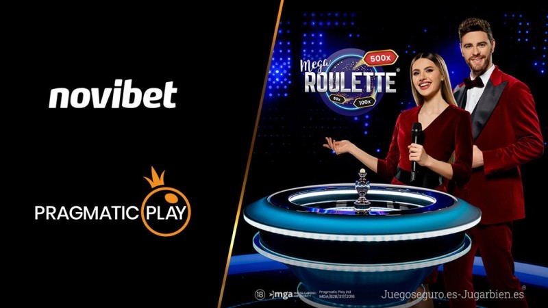 Novibet elige los juegos de casino en vivo de Pragmatic Play