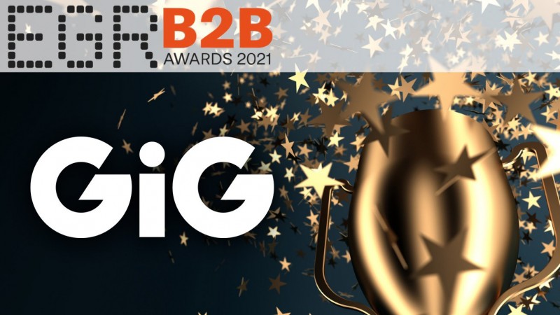GiG pre-selected for three EGR B2B Awards 2021