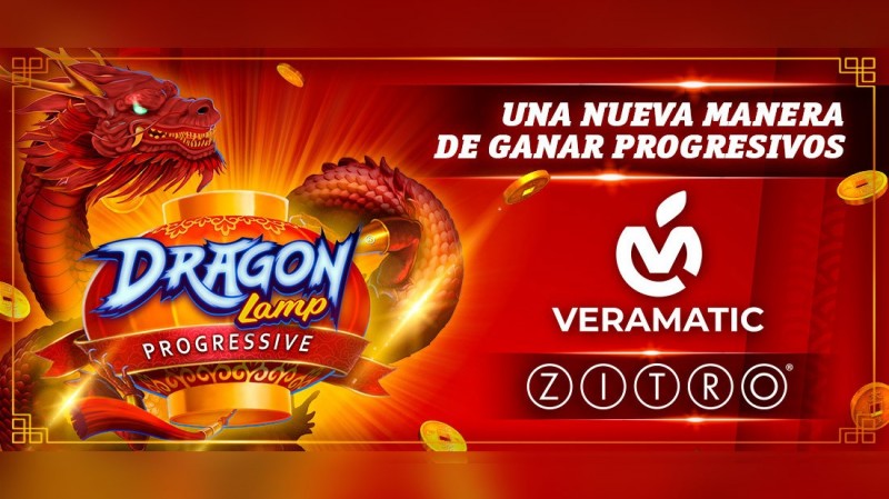 El Grupo Veramatic  incorpora "Dragon Lamp Progressive" de Zitro a su oferta de juego