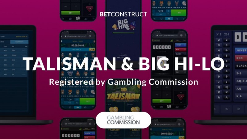 BetConstruct greenlighted to provide two games under its UKGC Licence