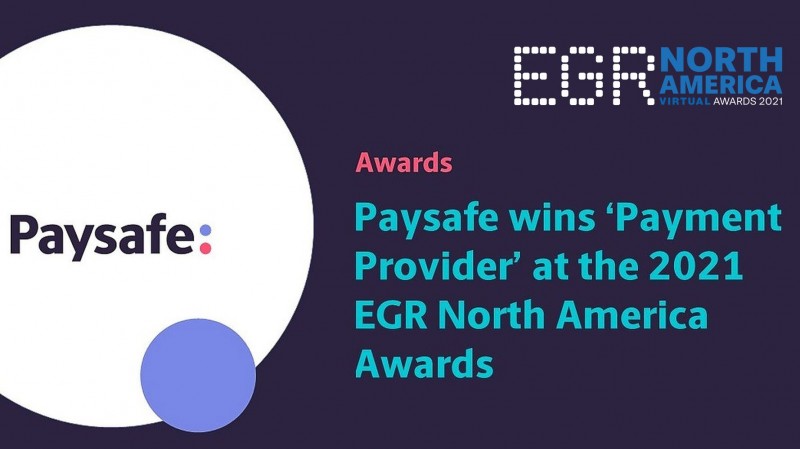 Paysafe ganó el premio de la categoría proveedor de pagos