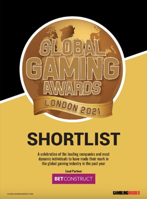 Global Gaming Awards London 2021 Shortlist