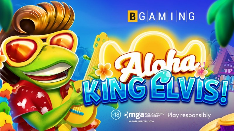 BGaming releases Hawaiian-themed slot game Aloha King Elvis