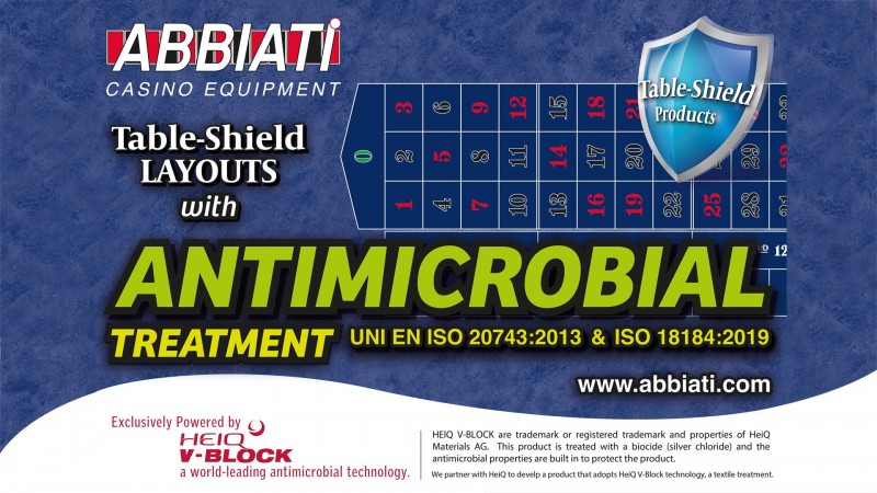 Abbiati incorporates Table-Shield Layouts antimicrobial