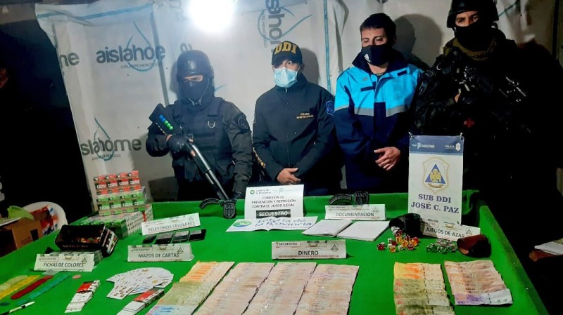 Argentina: dos operativos y cuatro detenidos por juego ilegal en la provincia de Buenos Aires