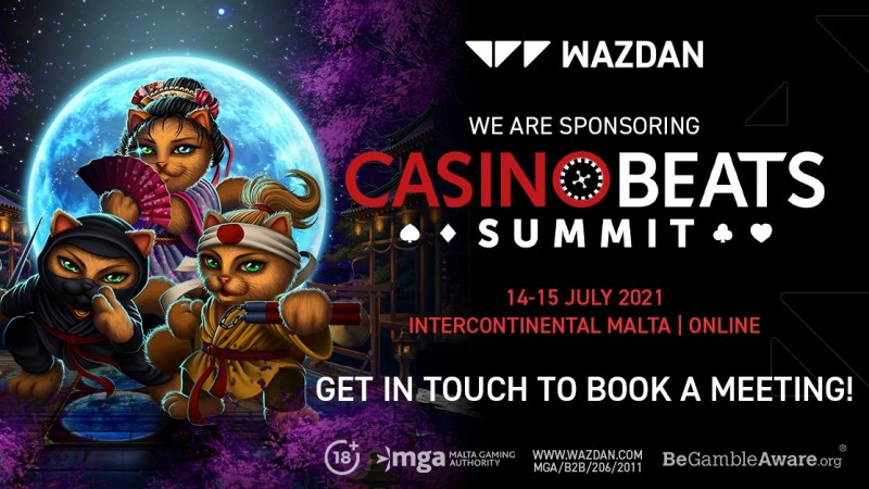 Wazdan anunció su presencia en el evento CasinoBeats Summit 2021 
