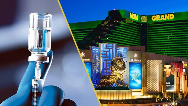 MGM Resorts les exige a los empleados y a los recién contratados que presenten constancia de vacunación