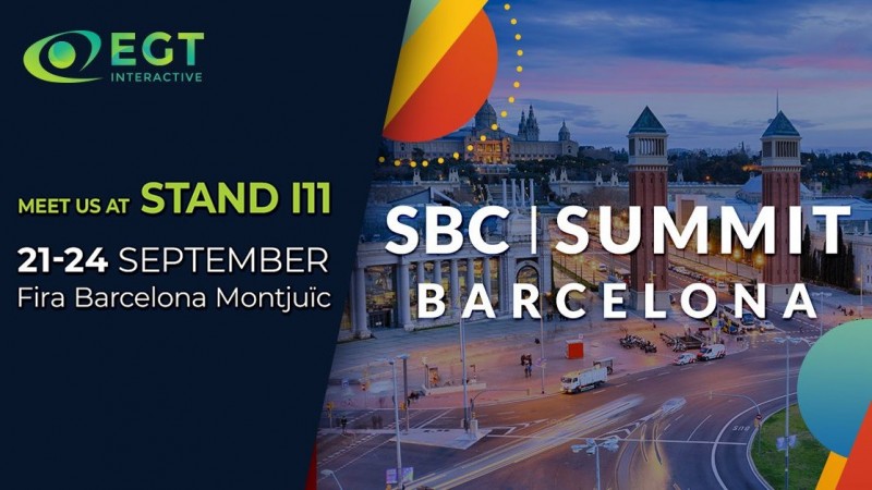 EGT Interactive expondrá sus últimas novedades en el SBC Summit Barcelona