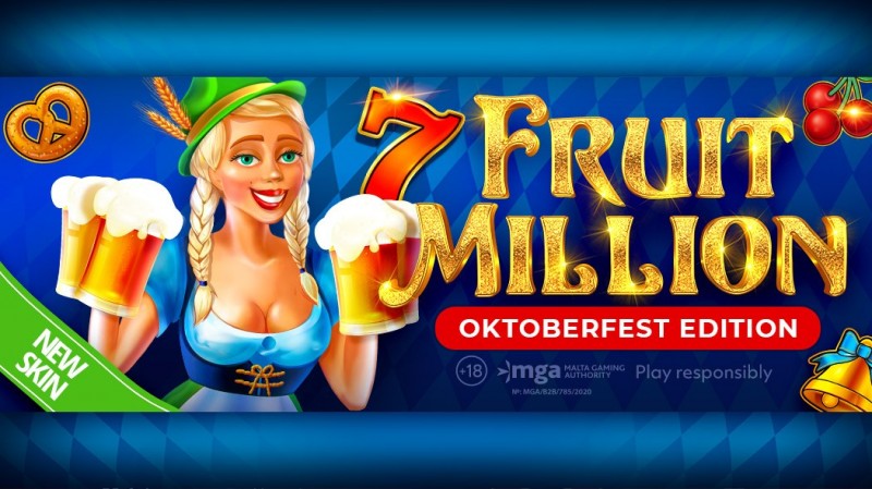 BGaming changes Fruit Million slot’s design to celebrate Oktoberfest