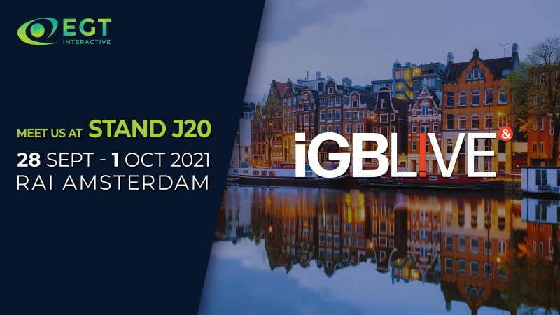 EGT Interactive becomes GOLD Sponsor for the iGB Live! Expo in Amsterdam