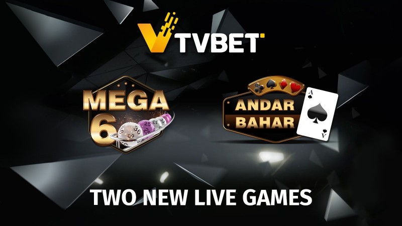 TVBET launches two new games "Andar Bahar" and "Mega 6"