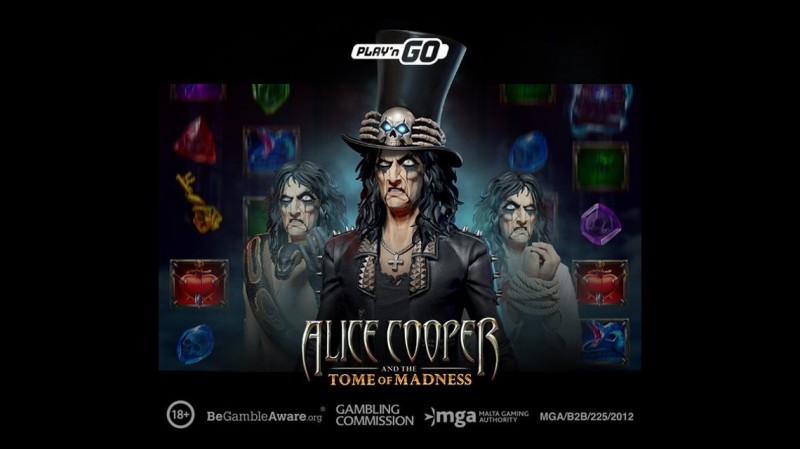 Play'n GO abre la puerta al universo musical de Alice Cooper