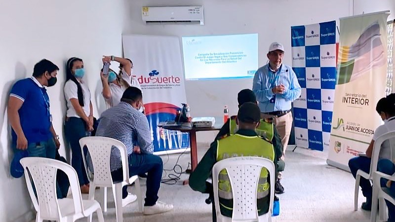 Colombia: Edusuerte realizó jornadas de prevención contra el juego ilegal