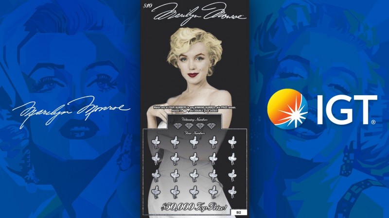 IGT obtiene los derechos de licencia de Marilyn Monroe para juegos de lotería omnicanal