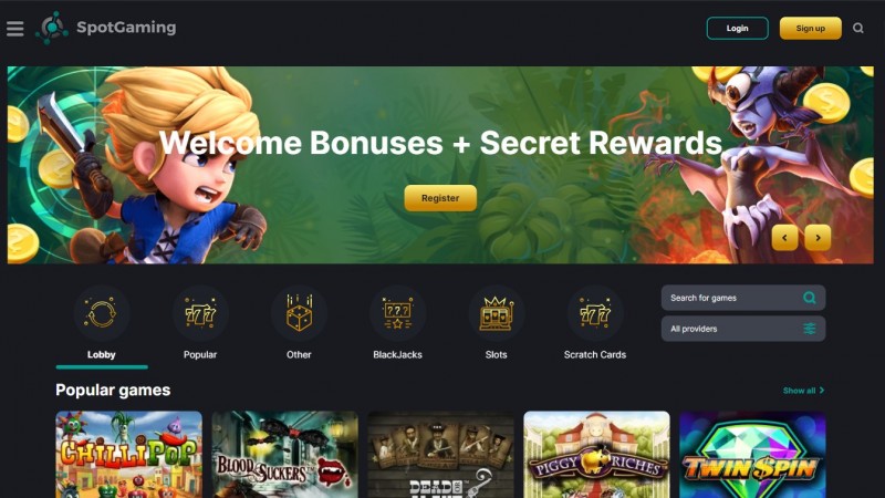 SpotGaming launches affiliate program, crypto ICO offering for active participants