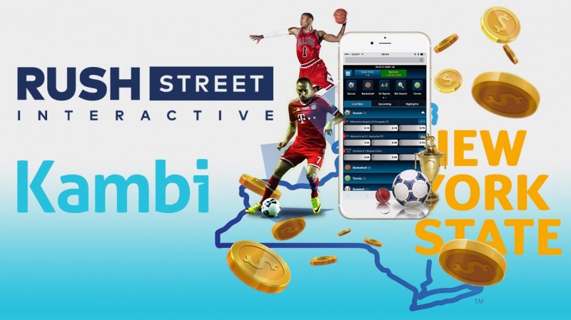 Kambi y Rush Street Interactive serán socios para operar apuestas deportivas móviles en Nueva York