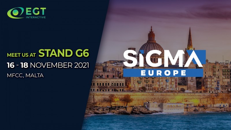 EGT Interactive será patrocinador de oro de SiGMA Europe