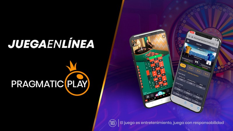 Pragmatic Play ofrecerá sus deportes virtuales y casino en vivo a la plataforma latinoamericana JuegaEnLinea